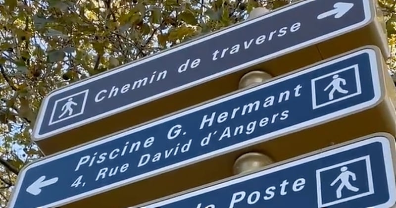 	 Harry Potter : à Paris, des agents de voirie remplacent un faux panneau « Chemin de traverse » par un vrai