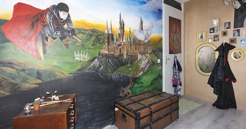 Une mère transforme la chambre de sa fille, fan de Harry Potter, en dortoir de Poudlard