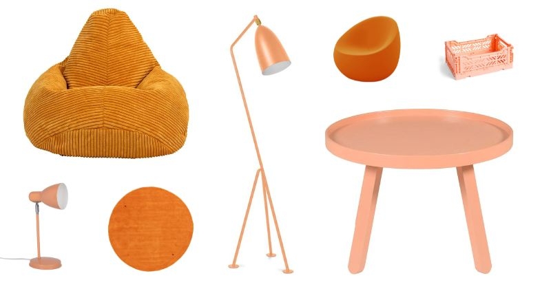 Orange pastel : 15 idées déco pour l'adopter dans votre maison