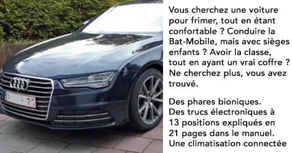 N'arrivant pas à vendre sa voiture estimée à 52 000 euros, il publie l'annonce la plus drôle du web ! Une offre à ne pas rater...