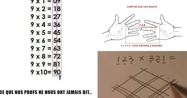 8 secrets de maths qu'on ne vous a jamais appris... et qui vont vous changer la vie !