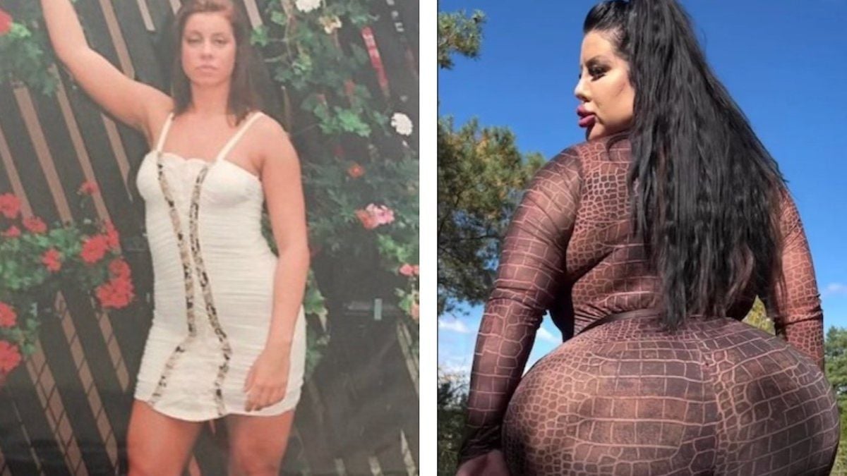 Natasha Crown avant et après sa transformation physique 