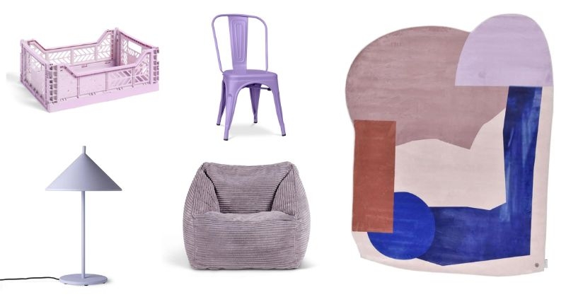 Violet pastel : 15 idées déco pour l'adopter dans votre maison