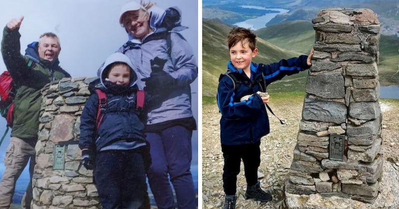 À huit ans, ce petit garçon a déjà gravi huit fois l'équivalent de l'Everest 