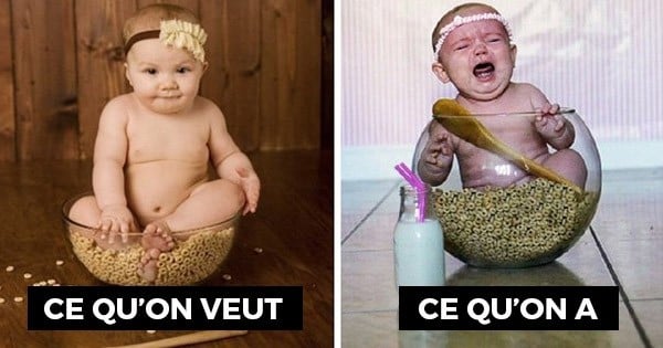 22 photos de bébés que les parents voulaient parfaites, mais leurs chérubins ne se sont pas montrés très coopératifs... Et c'est tellement drôle !