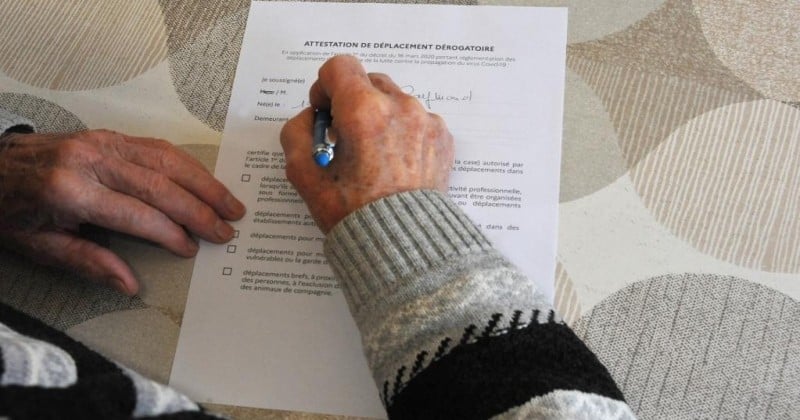 Une dame de 73 ans malade d'Alzheimer condamnée par le tribunal pour avoir mal daté son attestation