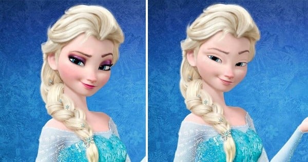 Voici 8 princesses Disney sans maquillage ! Ariel est toujours aussi belle !