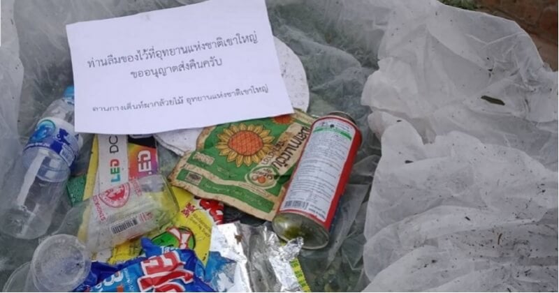 Thaïlande : le parc Khao Yai renvoie les déchets abandonnés par colis à leurs propriétaires