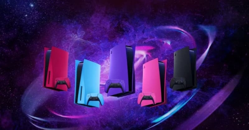 PlayStation 5 : Sony dévoile 3 nouvelles couleurs de façades !