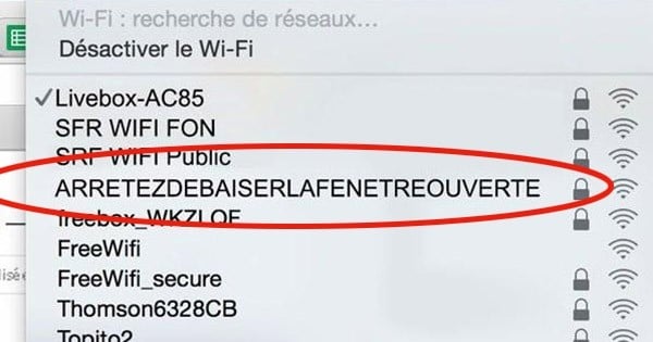 22 fois où des guerres entre voisins se sont réglées par wifi interposés ! Vous n'allez pas vous remettre de la 15...