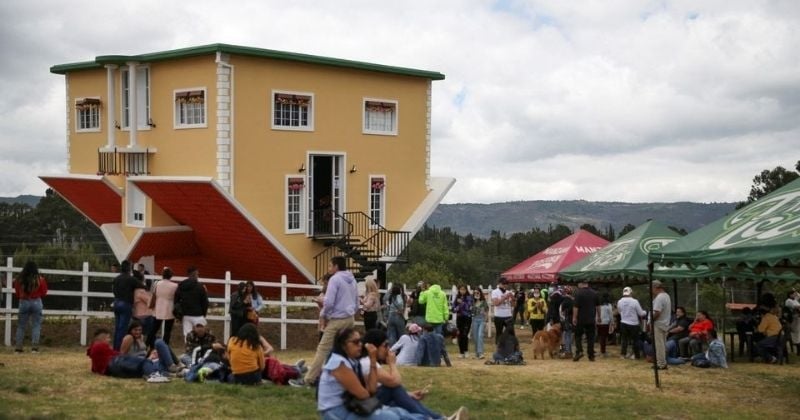 Cette maison insolite et renversante va vous faire tourner la tête