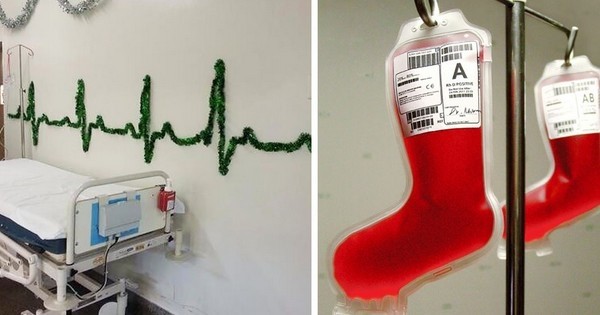 15 hôpitaux qui ont installé la magie de Noël à leur façon !