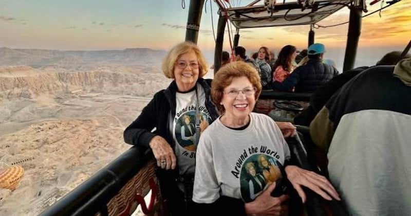 Ces deux Américaines de 81 ans ont fait le tour du monde en...80 jours !