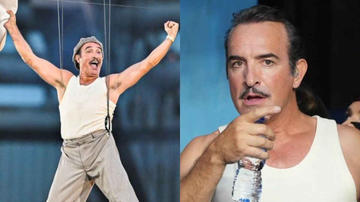 La réponse cash de Jean Dujardin, critiqué après la cérémonie d'ouverture de la Coupe du monde de rugby