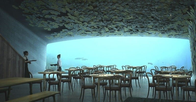 Le premier restaurant sous-marin d'Europe va s'ouvrir en Norvège !
