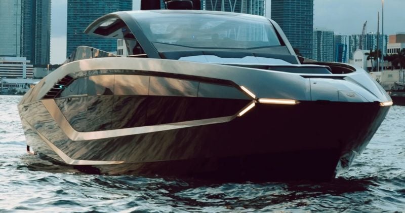 Connaissez-vous la Lamborghini Yacht ? Voici le premier bateau ultra luxueux du constructeur automobile