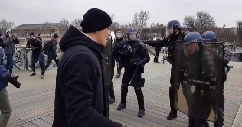 Soupçonné d'avoir frappé 2 gendarmes, le boxeur Christophe Dettinger s'explique dans une vidéo