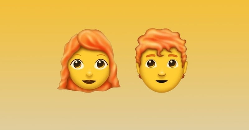 Les émojis roux et pleins d'autres nouveaux débarquent enfin sur les réseaux sociaux