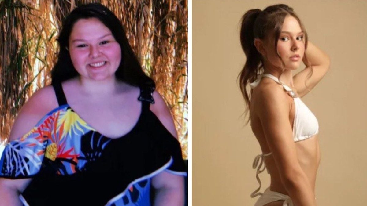 Jessica Turner avant et après sa transformation physique