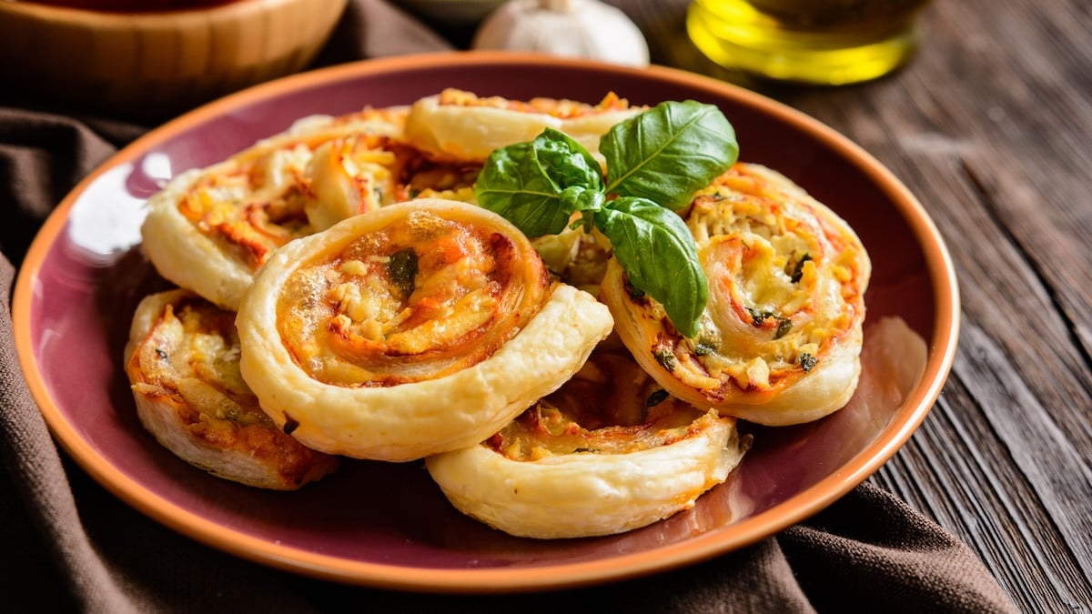 pizza roulée façon apéro