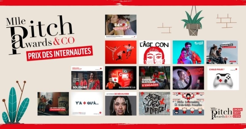 Concours Mlle Pitch Awards & Co : voici les finalistes sélectionnés pour la future campagne publicitaire de la Croix-Rouge française
