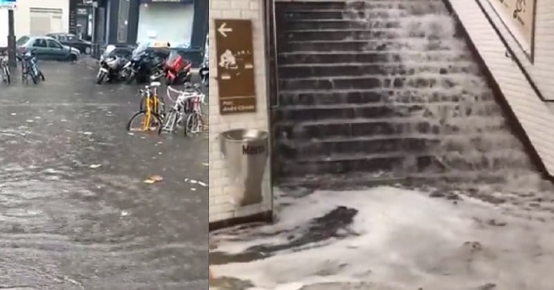 Orages, pluies torrentielles, inondations, de nombreuses villes de France touchées par des violentes intempéries (VIDÉO)