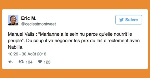 35 tweets qui se moquent de Manuel Valls après ses propos sur Marianne : rires garantis !