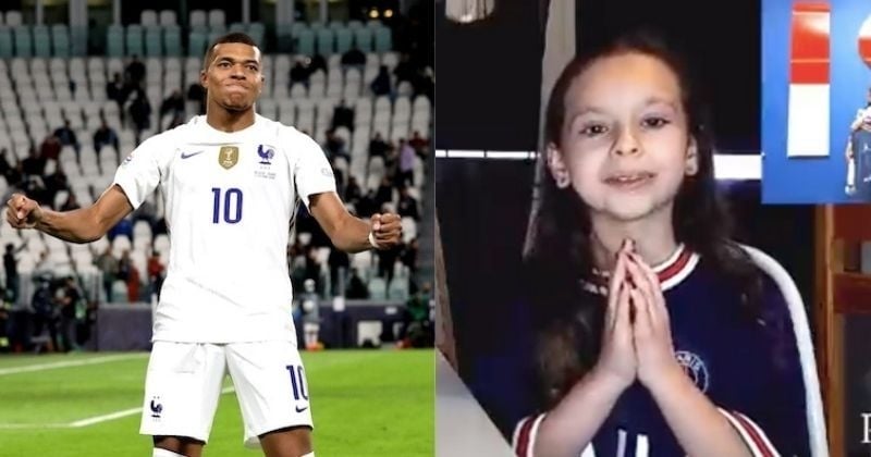 Malade, Camille, 8 ans, envoie un message à Kylian Mbappé et se fait insulter sur Twitter, le joueur prend sa défense