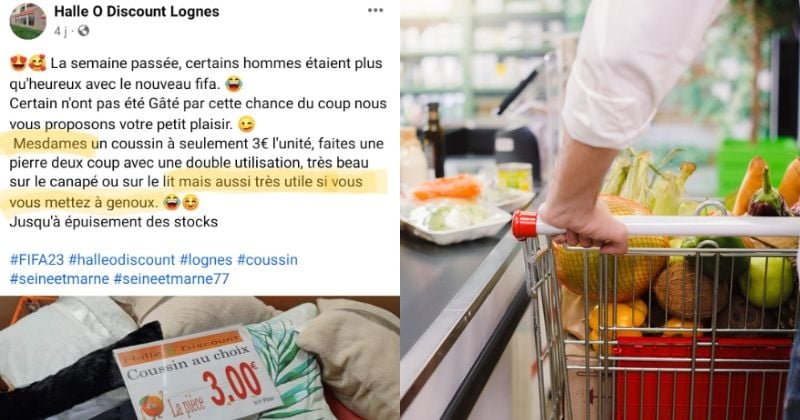 Cette pub misogyne d'un supermarché, évoquant une fellation, fait polémique, l'enseigne accuse... « le stagiaire »