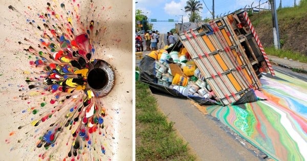 20 accidents qui ont créé des oeuvres d'art bien plus belles et impressionnantes que lorsque vous maniez le pinceau !