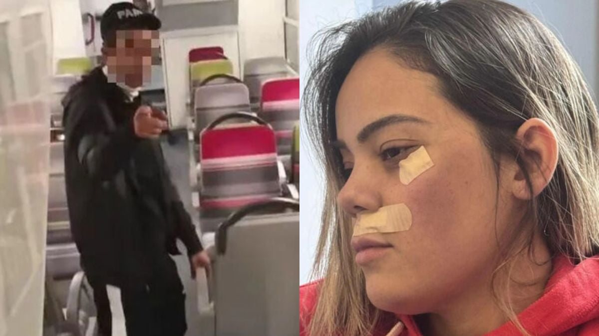 Photo floutée de l'agresseur qui a tenté de violer une jeune femme, dans le RER C, le 15 octobre 2025