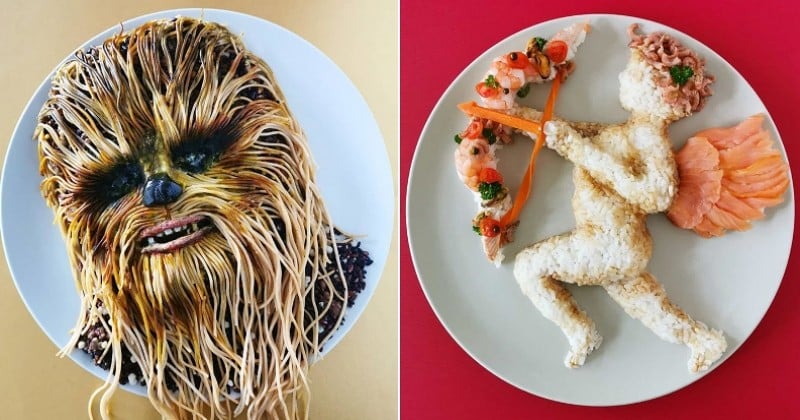 Cette maman bluffe tout le monde en transformant ses assiettes en véritables oeuvres d'art