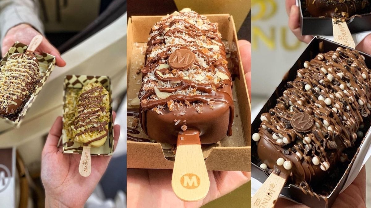 Magnum ouvre un bar à glaces entièrement personnalisables pour vous régaler cet été !