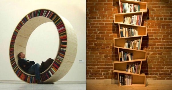 25 bibliothèques hyper-originales pour ranger ses livres avec style