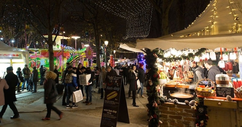 Les forains multiplient les opérations escargot pour protester contre l'annulation du marché de Noël à Paris