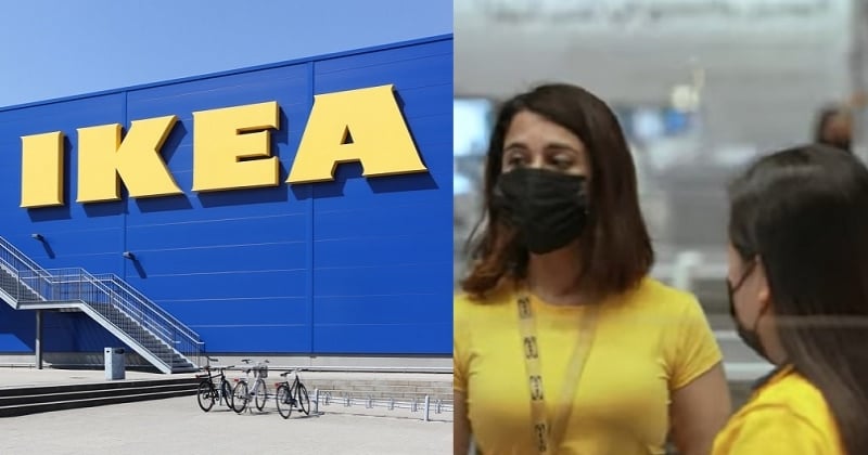 IKEA recrute tous les clients vêtus d'un t-shirt jaune pour les faire travailler dans ses magasins