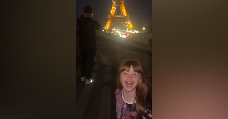 TikTok : ce papa fait croire à sa fille que c'est elle qui a allumé la Tour Eiffel pour son anniversaire, les internautes sont sous le charme