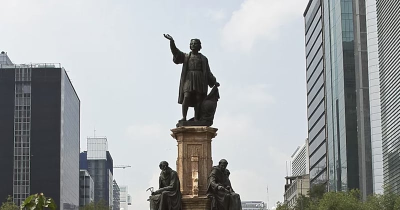 En la Ciudad de México, una estatua de Cristóbal Colón será reemplazada por la de una mujer indígena