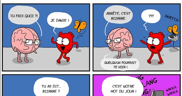 Illustrations : 12 petits désaccords entre votre cœur et votre cerveau ! Génial le coup de l'araignée...