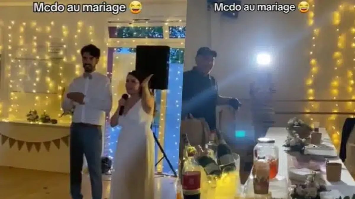 Vidéo : ils servent un repas commandé chez McDonald's le jour de leur mariage et surprennent tous les invités