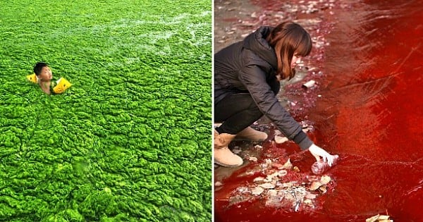 23 photos choquantes qui montrent à quel point le problème de la pollution a pris de l'ampleur en Chine ! 