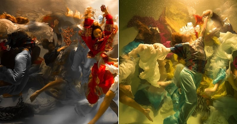 Ces photos prises sous l'eau ressemblent étrangement aux peintures baroques du 17ème siècle