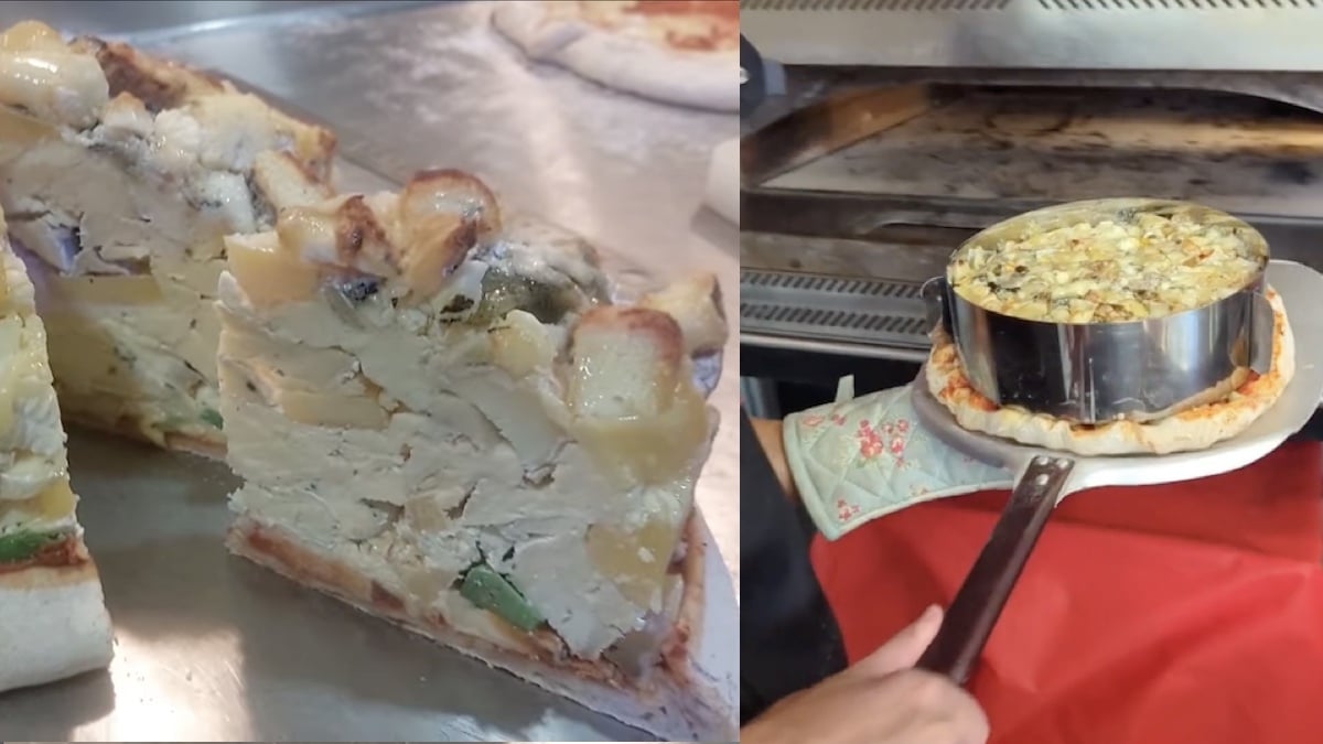 Un pizzaïolo lyonnais explose le record du monde avec une pizza à... 1001 fromages !