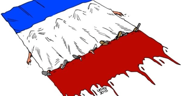 Attentats à Paris : 31 dessins et messages, de professionnels et d'anonymes, en hommage aux victimes
