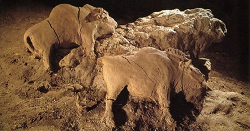 Dans l'Ariège, deux sculptures de bisons vieilles de 15 000 ans ont été retrouvées en parfait état