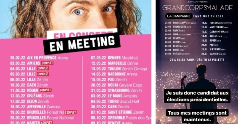 « Tous mes meetings sont maintenus » : la réponse ironique des artistes français suite aux annonces du gouvernement