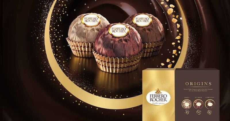 Ferrero Rocher sort pour la première fois un assortiment 100