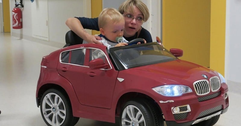 Dans cet hôpital francilien, les enfants peuvent aller au bloc opératoire à bord d'une voiture électrique