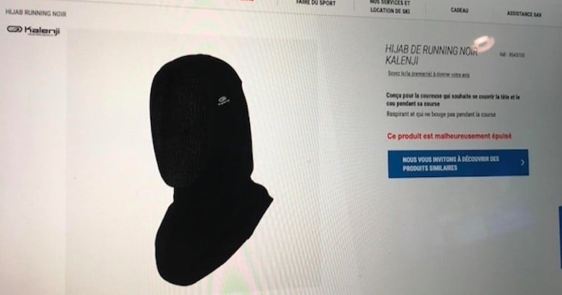 Polémique en France, après la vente chez Decathlon d'un hijab de running au Maroc