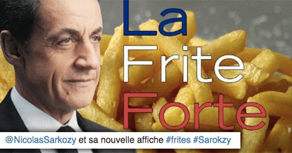 Nicolas Sarkozy moqué sur Twitter suite à sa proposition de donner « une double-ration de frites aux élèves qui ne mangent pas de porc »... La preuve avec 24 tweets hilarants !